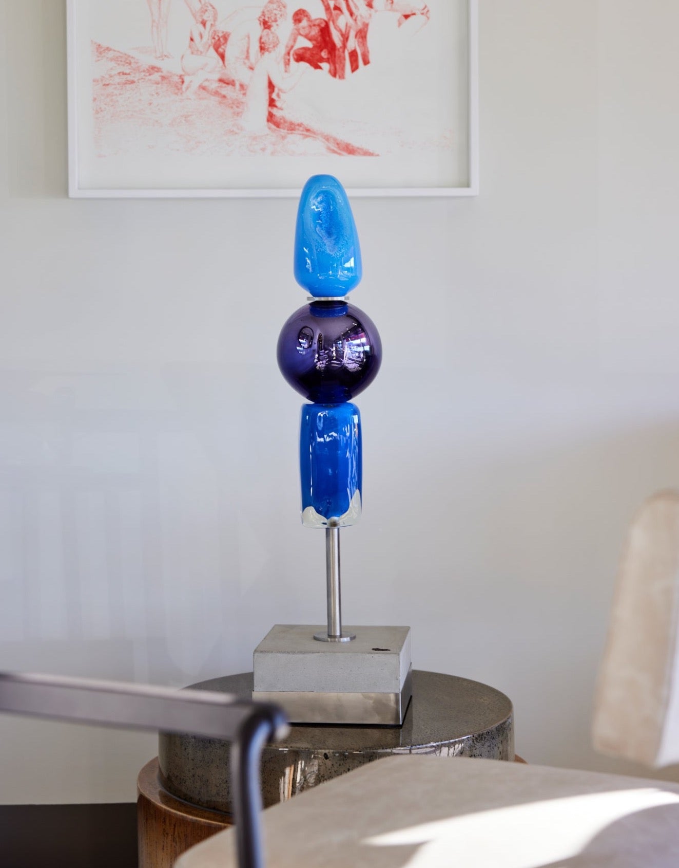 Blue Foot Totem