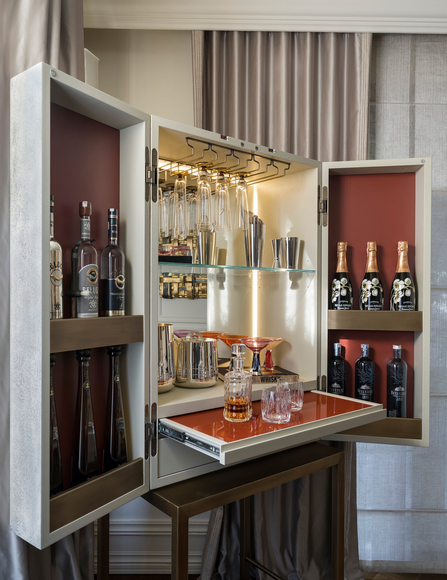 BULUT Liquor Cabinet