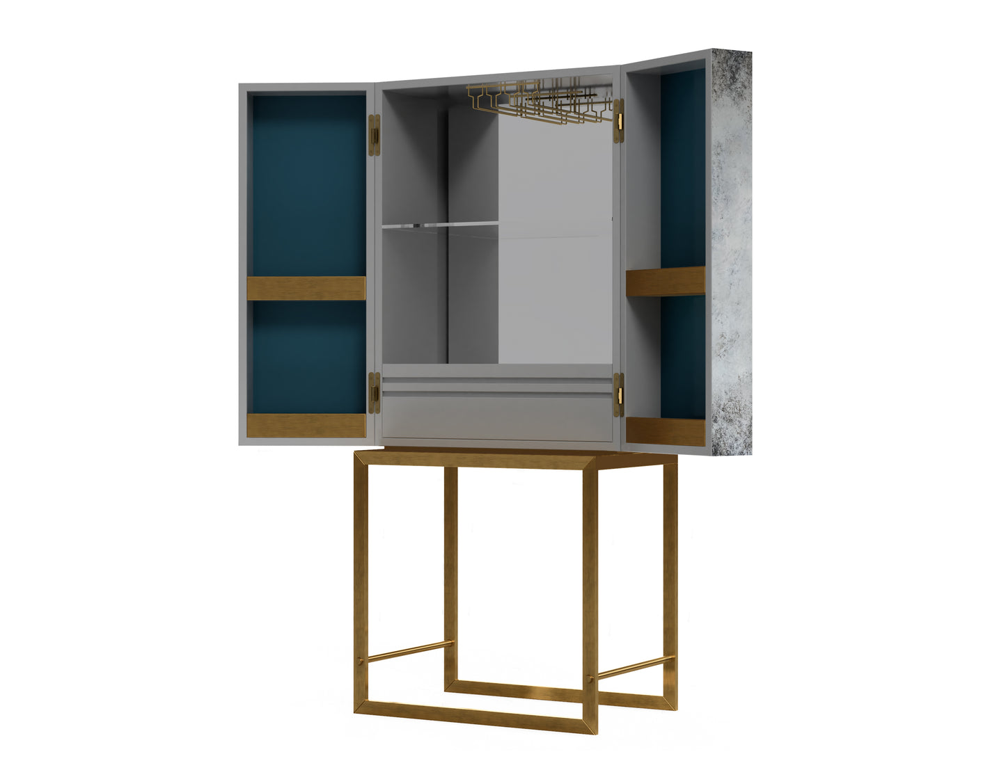 BULUT Liquor Cabinet