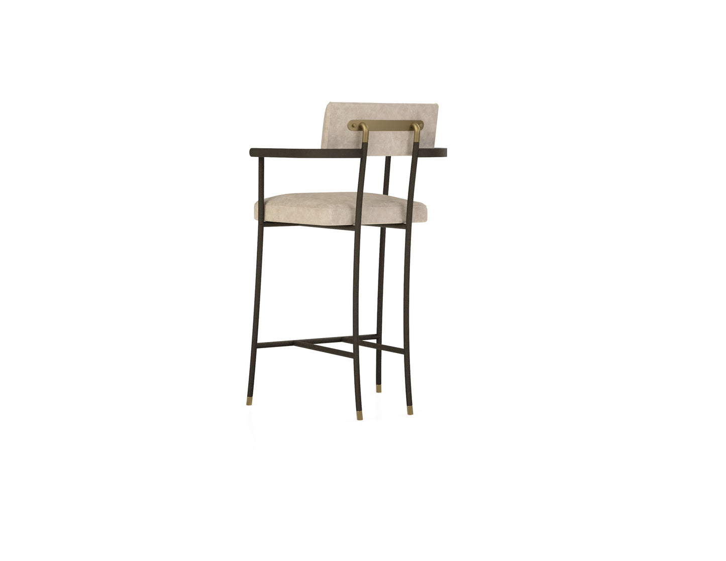 KANAT Bar Stool (w/ armrest)